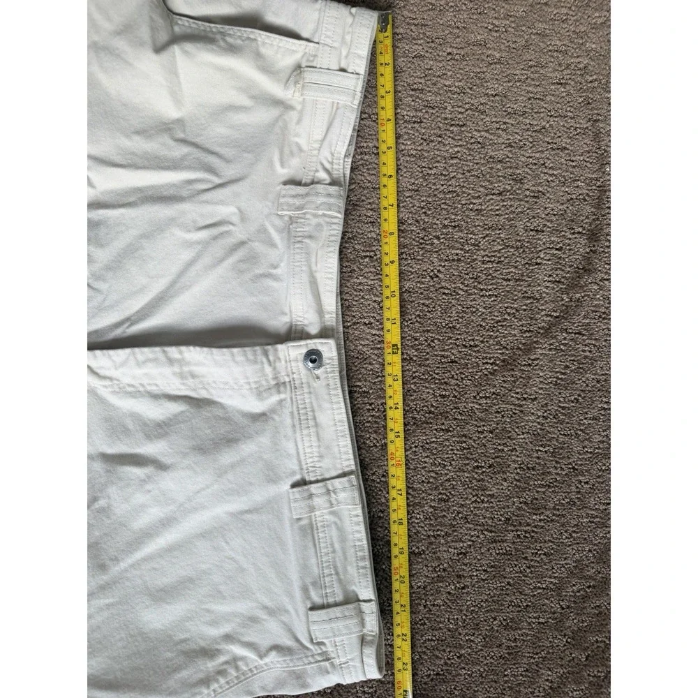 Duluth Trading DuluthFlex Fire Hose Cargo Shorts Relaxed Fit Mens 46 Khaki